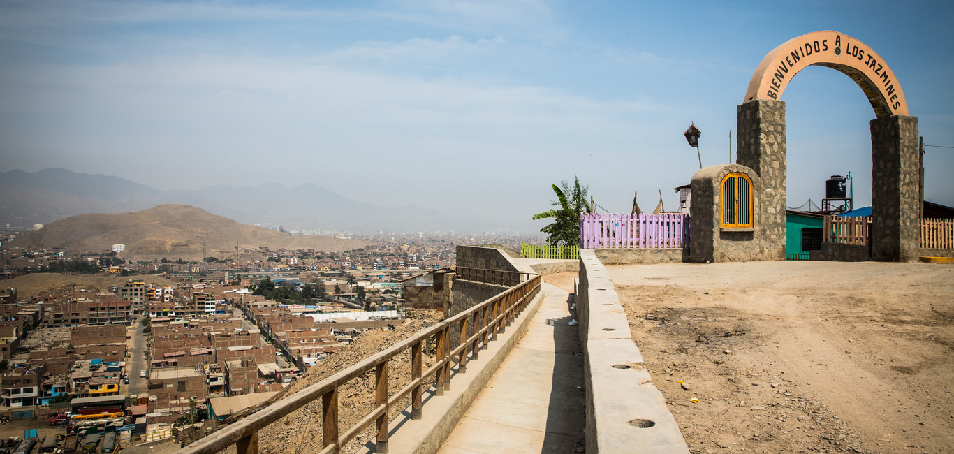 Jazmines Community is one of the 30 communities located north of Lima. Alstom Foundation. Peru, March 2018