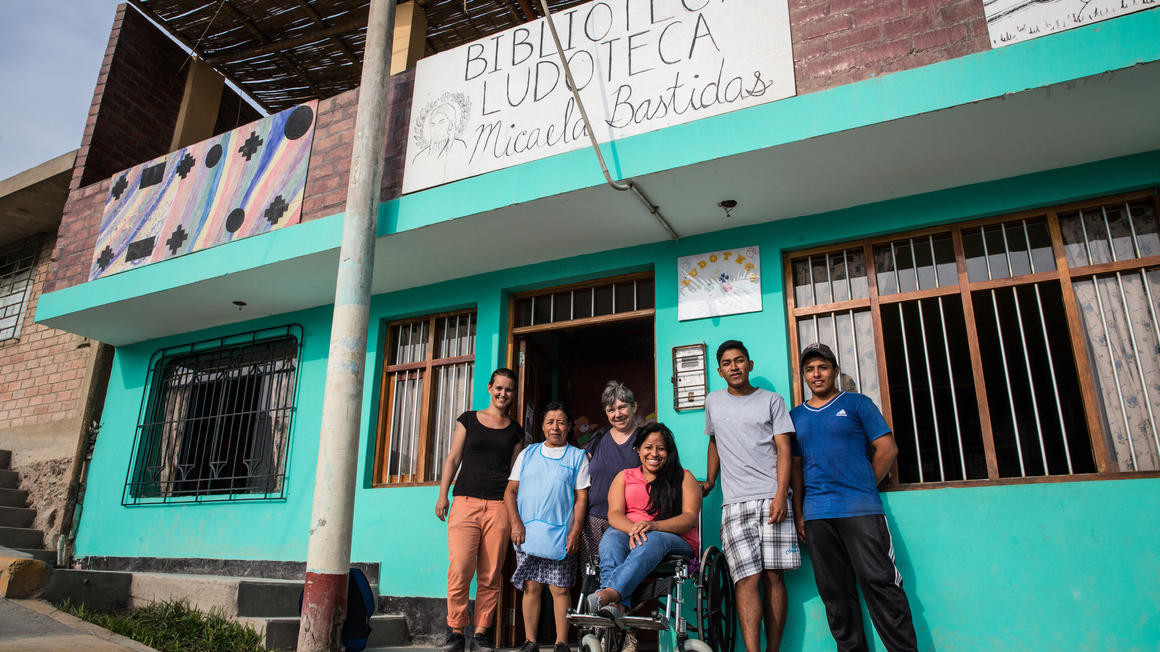 Jazmines Community is one of the 30 communities located north of Lima. Alstom Foundation. Peru, March 2018