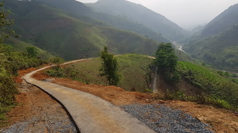 Finished Road Yen Bai Province