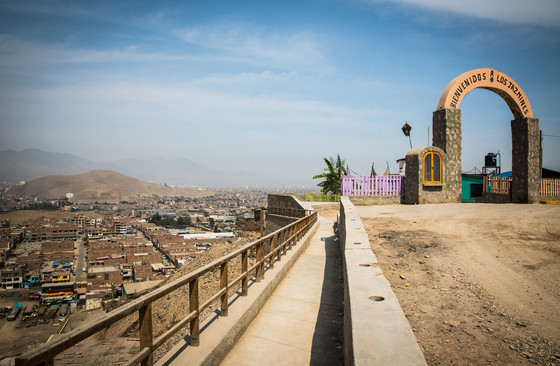 Jazmines Community is one of the 30 communities located north of Lima. Alstom Foundation. Peru, March 2018